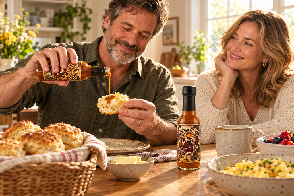 Golden River breakfast lifestyle image