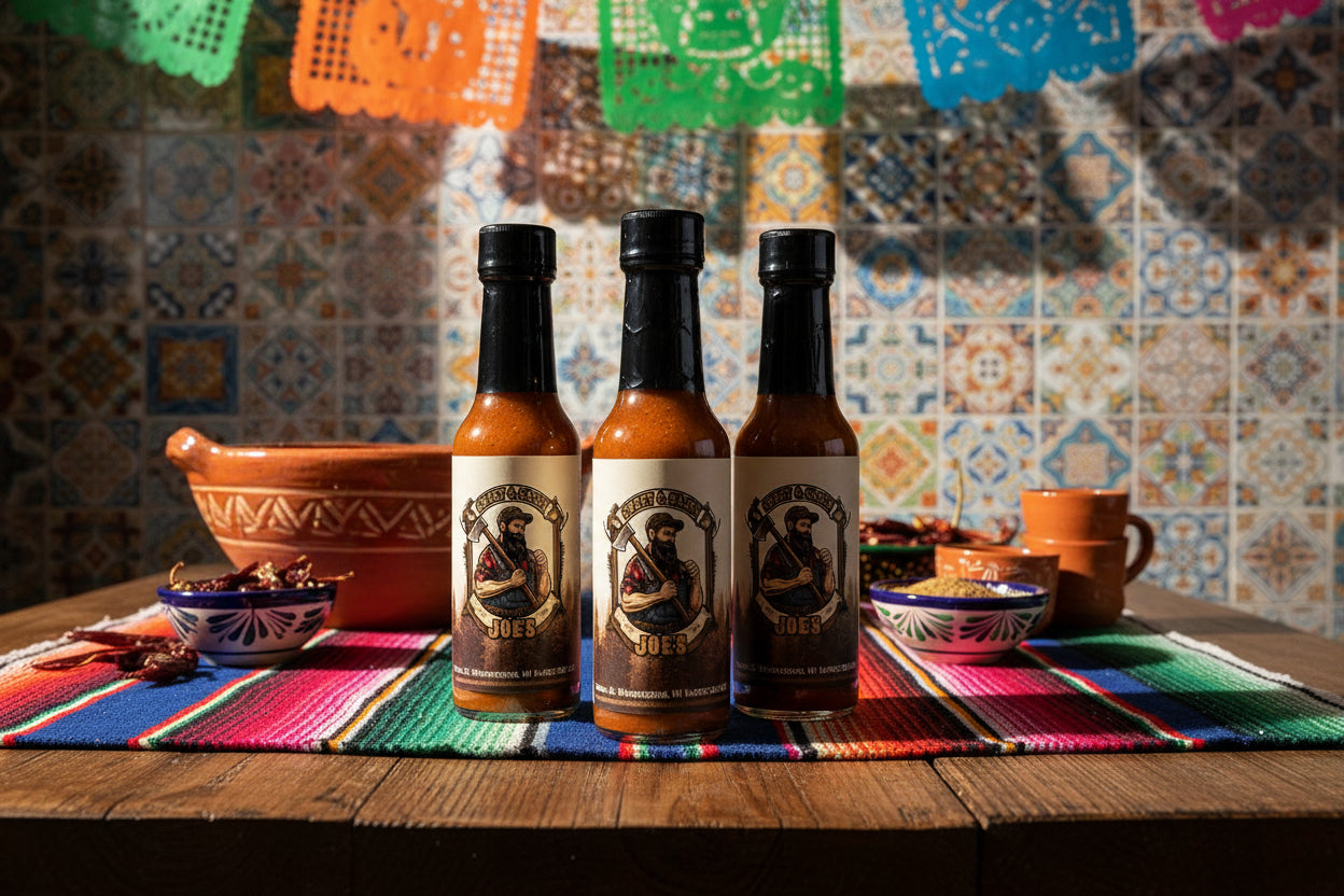 Flannel Fuego Hot Sauce- 3 pack